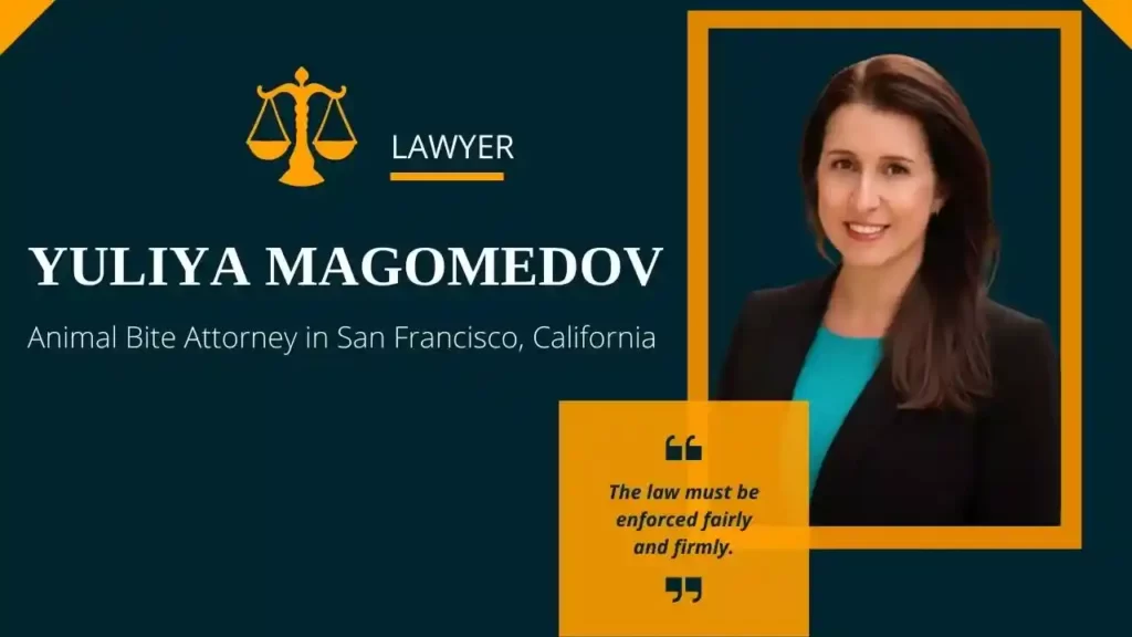 Yuliya Magomedov Dog Injury Lawyer in San Francisco California